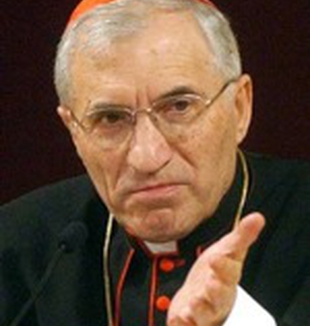 Il cardinale di Madrid <br>Antonio Maria Rouco Varela.
