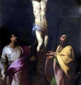 Cerano, <em>La crocefissione coi santi<br> Giacomo, Filippo e Francesco</em> (1625)