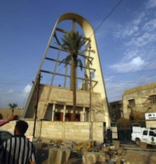 La cattedrale di Sayidat al Najat, Baghdad. 