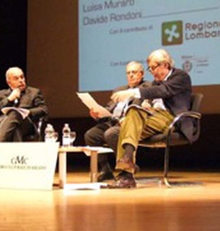 Don Massimo Camisasca e Vittorio Sgarbi <br>parlano delle poesie di Pascoli.
