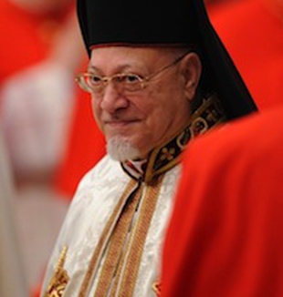 Il cardinale Antonios Naguib.