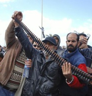 La rivolta nella capitale libica.