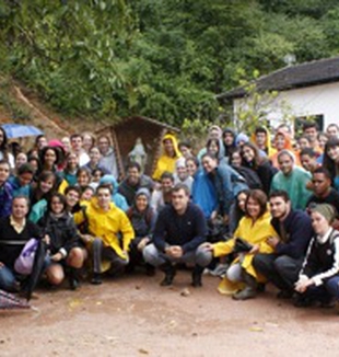 Foto di gruppo a Cuiabá Valley.