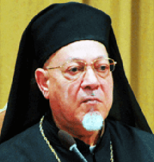 Il patriarca copto di Alessandria Antonios Naguib.