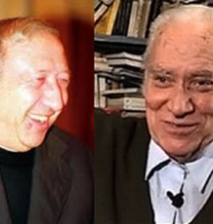 Don Luigi Giussani e Alberto Methol Ferré.