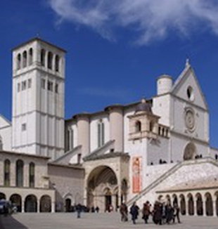 La Basilica di Assisi.