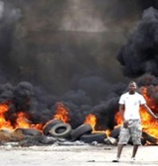 La guerra civile in Costa d'Avorio.