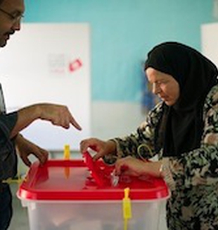 Le elezioni in Tunisia. 