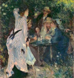 La pergola, Renoir (1876)