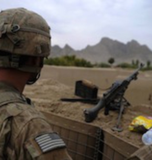 Un soldato Usa in Afghanistan. 