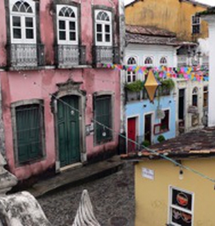 Un quartiere di Salvador de Bahia.