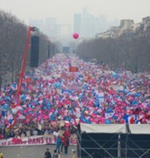 Parigi, manifestazione del 26 maggio.