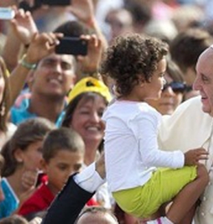 Papa Francesco alla Giornata delle famiglie.