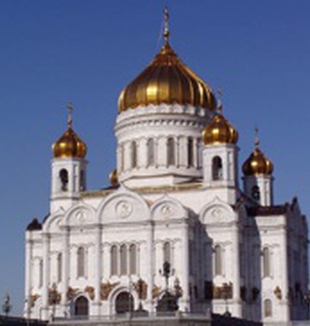 Mosca, cattedrale di Cristo Salvatore.