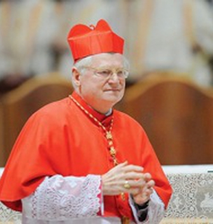 Il cardinal Angelo Scola.