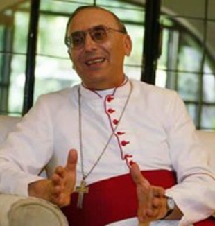 Il nunzio apostolico Mario Zenari.