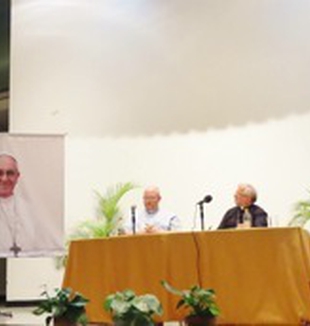 L'incontro con il Nunzio apostolico a Caracas.
