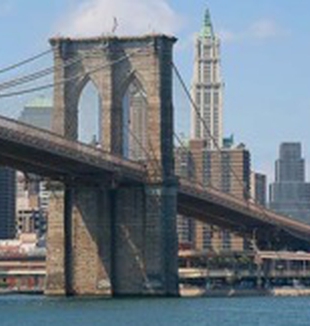 New York, il ponte di Brooklyn.