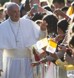 Papa Francesco in visita negli Stati Uniti.