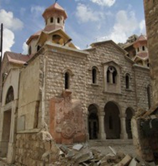 Il quartiere cristiano di Midaan, Aleppo.