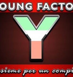 Il logo del percorso formativo "Young factor".