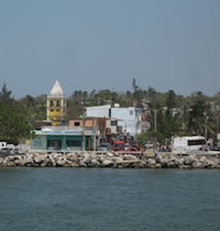La città di Coatzacoalcos, sulla baia di Campeche.
