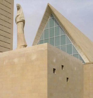 Chiesa dell'Immacolata Concezione a Baku, Azerbajdzhan.