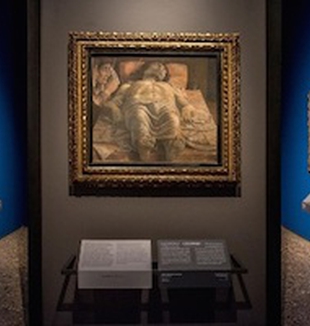 Pinacoteca di Brera, "Il Cristo morto" di Mantegna.