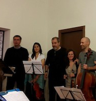 I musicisti nella comunità di clarisse di Orvieto.