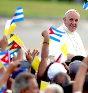 Papa Francesco a Cuba.