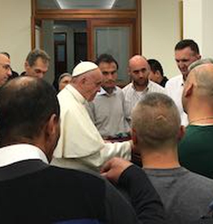 I carcerati di Padova incontrano Papa Francesco.
