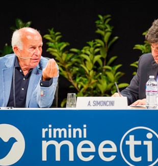 Fausto Bertinotti al Meeting di Rimini