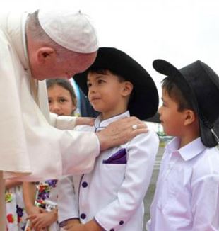 Papa Francesco a Bogotá