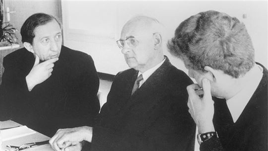 Giussani, Von Balthasar e Scola a Einsiedeln nel 1971
