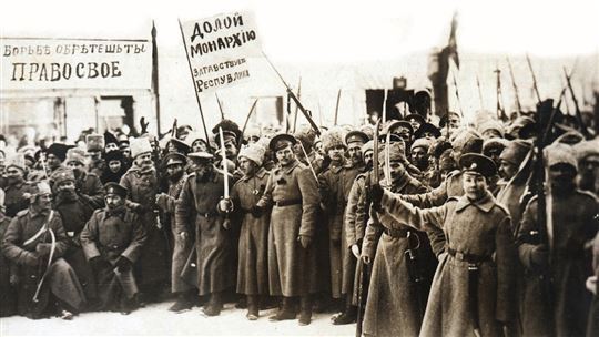 Febbraio 1917: le prime manifestazioni a Pietrogrado