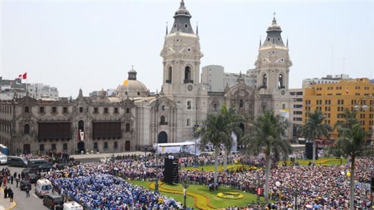 Lima, la cattedrale.