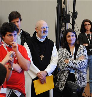 Padre Mauro Lepori al Meeting Lisboa