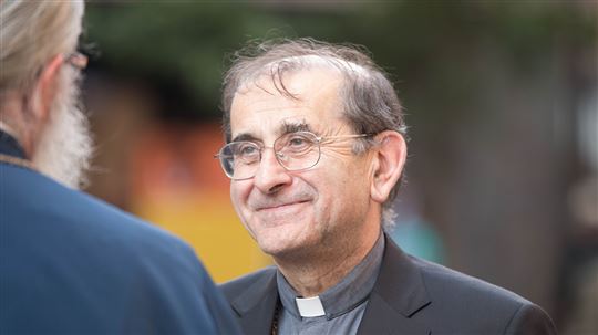 Monsignor Mario Delpini, arcivescovo di Milano.