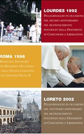 DVD - CL Lourdes 1992 – Rome 1998 – Lorette 2002