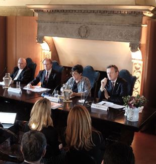 La presentazione del Meeting 2018 a Roma (foto di Roberto Masi)