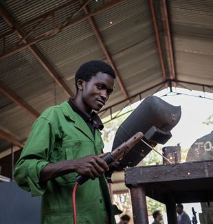 La formazione professionale in Burundi (foto: Aldo Gianfrate)