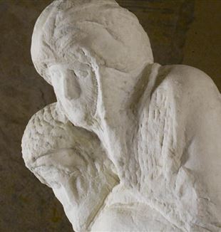La Pietà Rondanini di Michelangelo (particolare)