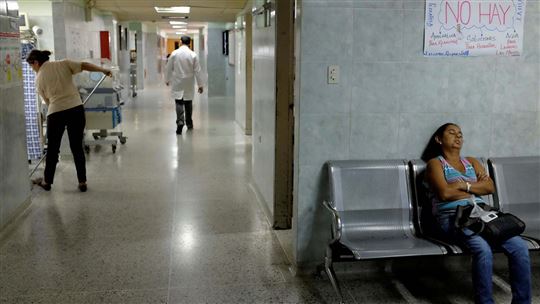 Un ospedale di Caracas