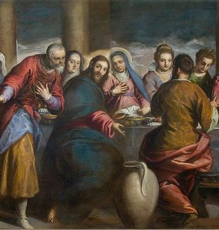 Palma il giovane, "Le nozze di Cana", 1595-1605 circa