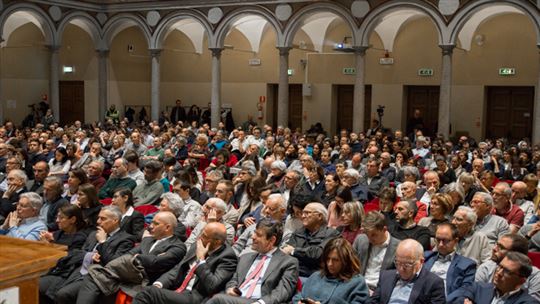 La platea all'incontro del Centro Culturale di Milano