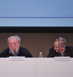 Giancarlo Cesana e monsignor Matteo Zuppi