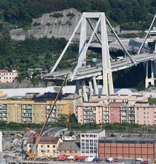 Il Ponte Morandi a Genova
