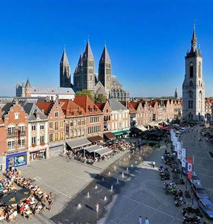 La città di Tournai, in Belgio