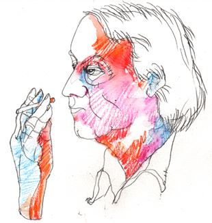 Michel Houellebecq (illustrazioni di Roberto Abbiati)