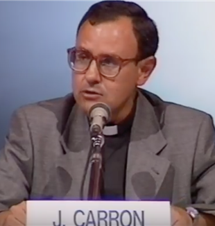 Julián Carrón al Meeting nel 1994